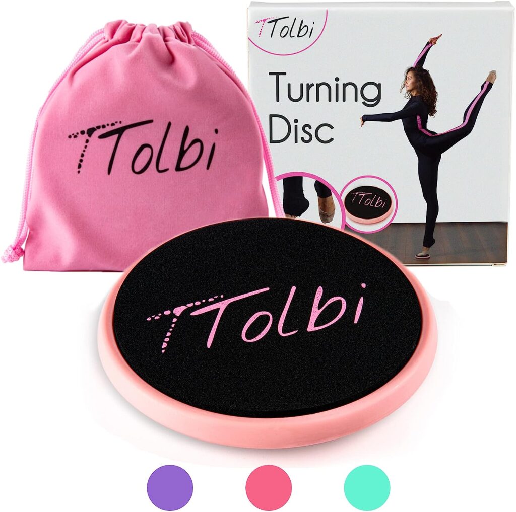 TTolbi Turning Boards for Dancers : Ballet Turning Board and Figure Ice Skating Spinner | Dance Turning Board | Turn Board to Improve Balance and Pirouette | Dance Equipment | Portable Floor Spin Disc Accessories